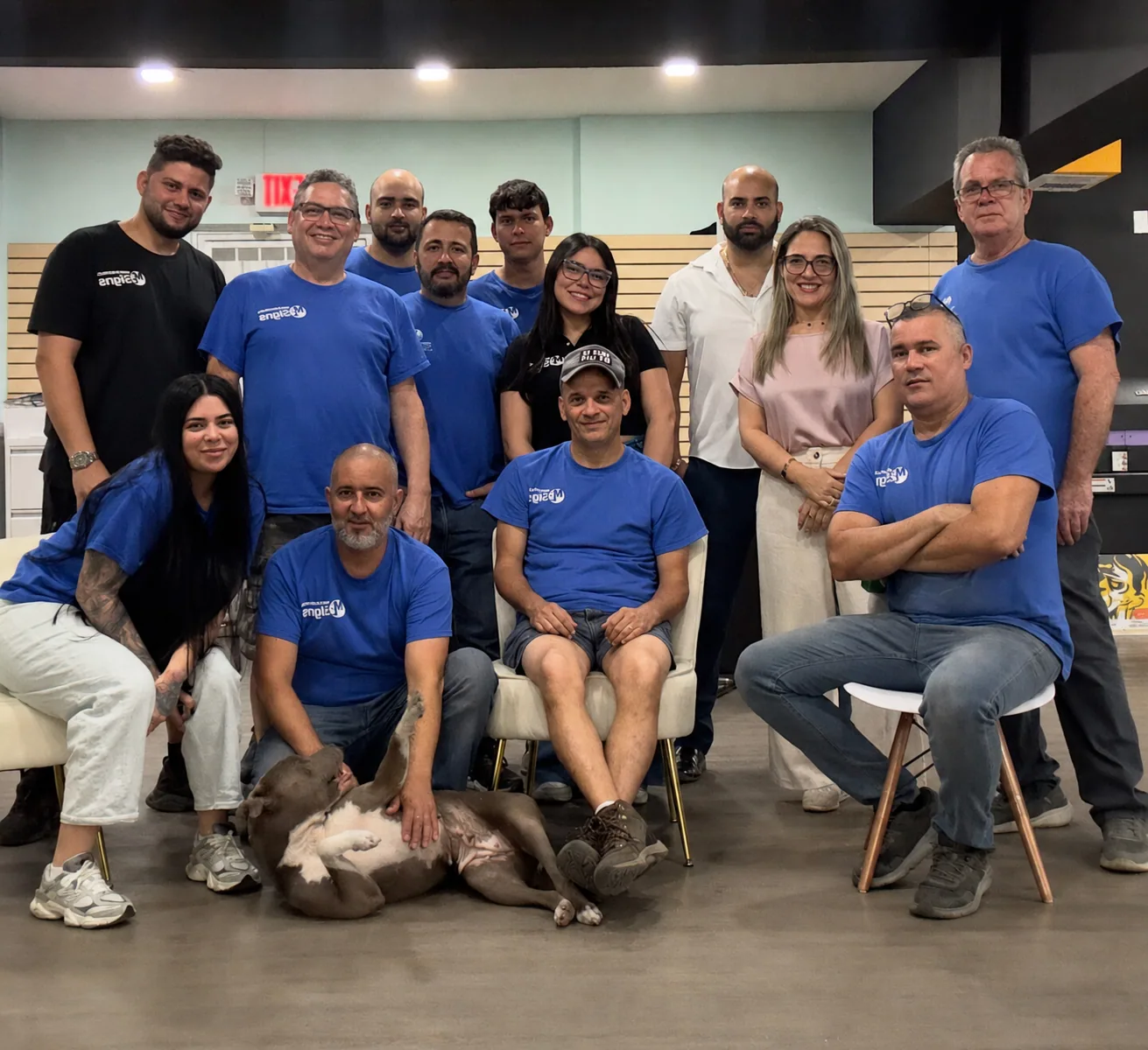 Miami Electrical Signs team